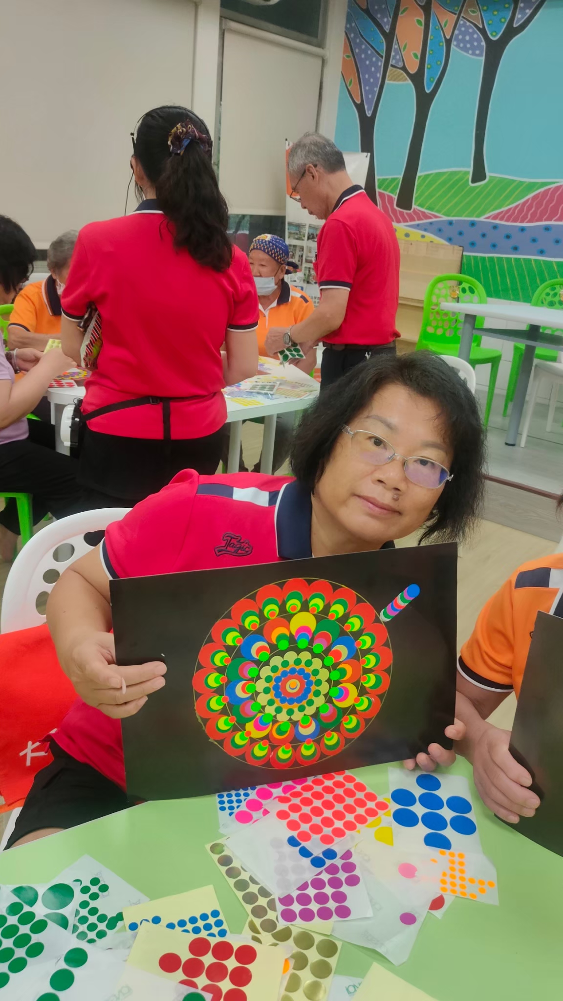 完成作品的成就感